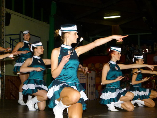 Mażoretki świętowały w Trapezie (zdjęcia)