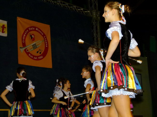 Mażoretki świętowały w Trapezie (zdjęcia)