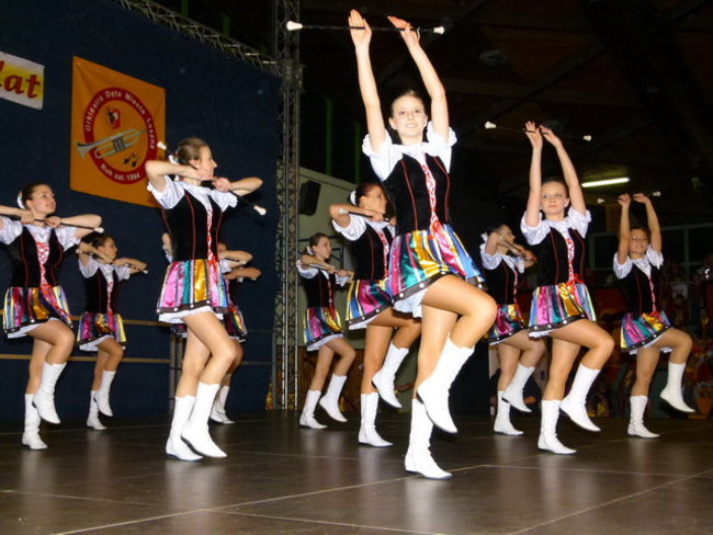 Mażoretki świętowały w Trapezie (zdjęcia)