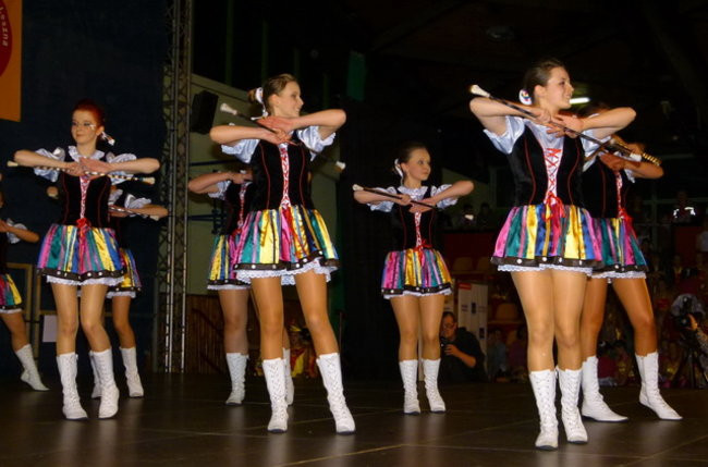 Mażoretki świętowały w Trapezie (zdjęcia)