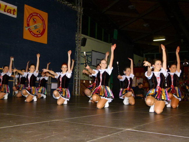 Mażoretki świętowały w Trapezie (zdjęcia)