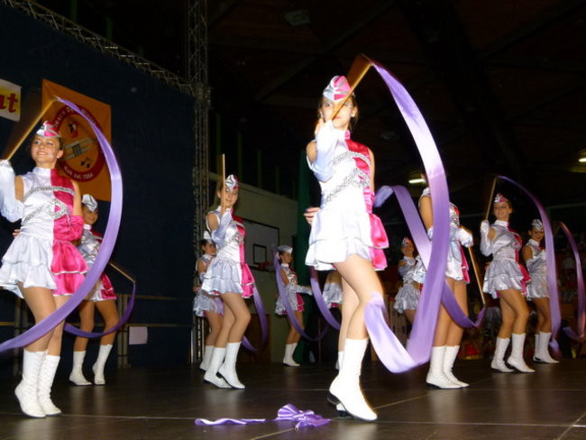 Mażoretki świętowały w Trapezie (zdjęcia)