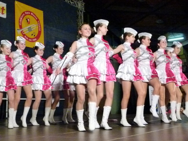 Mażoretki świętowały w Trapezie (zdjęcia)