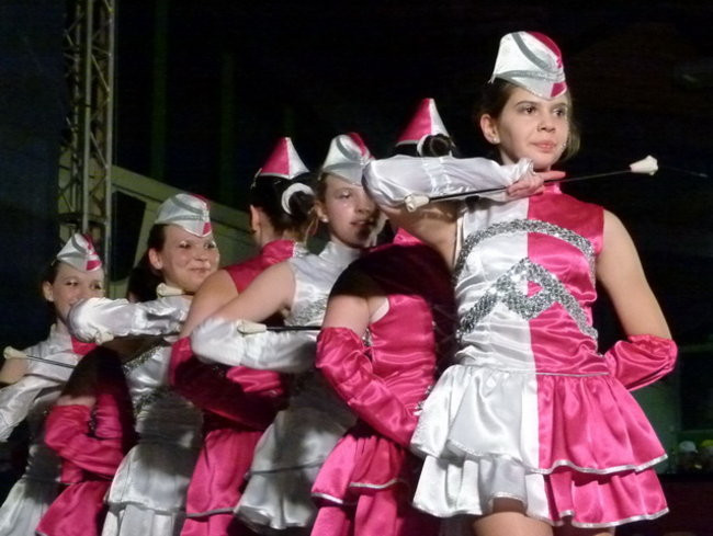 Mażoretki świętowały w Trapezie (zdjęcia)