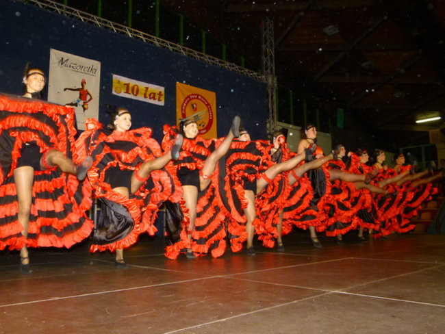 Mażoretki świętowały w Trapezie (zdjęcia)