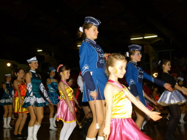 Mażoretki świętowały w Trapezie (zdjęcia)