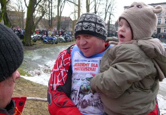 Jeździli dla Mateuszka (zdjęcia)