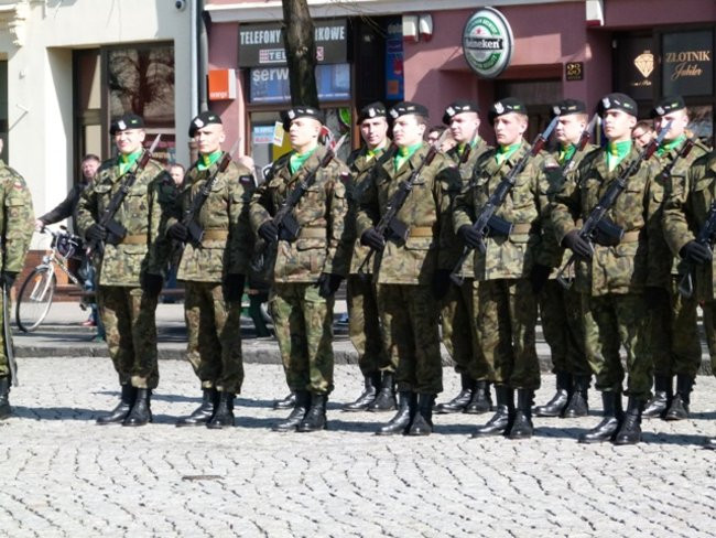 Proporzec dla I Dywizjonu (zdjęcia)