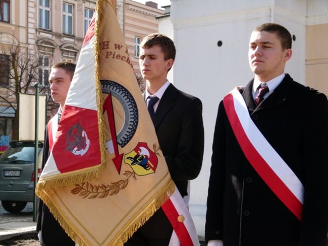Proporzec dla I Dywizjonu (zdjęcia)