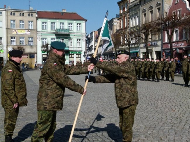 Proporzec dla I Dywizjonu (zdjęcia)