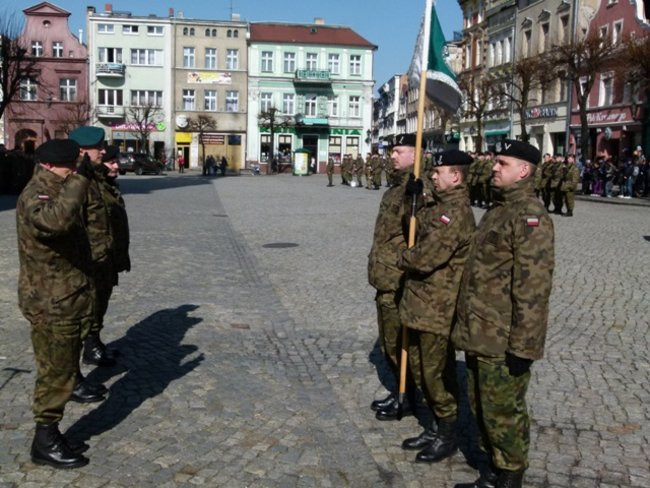 Proporzec dla I Dywizjonu (zdjęcia)
