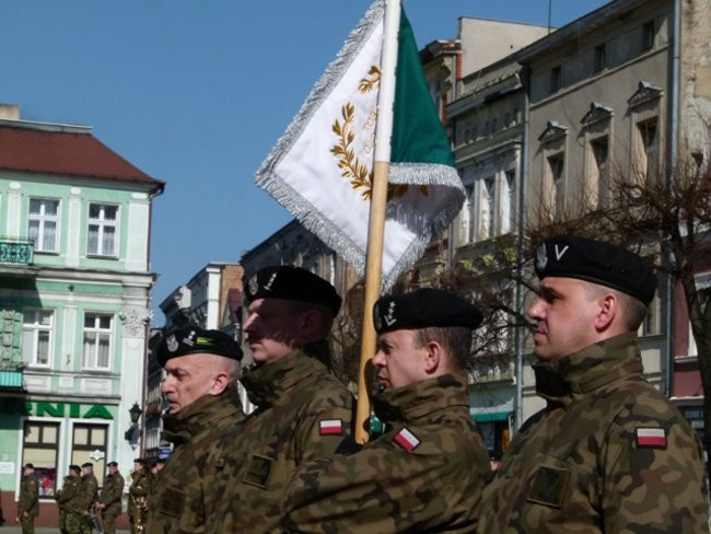 Proporzec dla I Dywizjonu (zdjęcia)