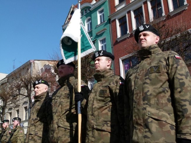 Proporzec dla I Dywizjonu (zdjęcia)