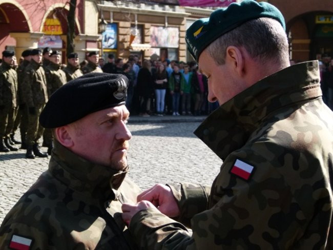 Proporzec dla I Dywizjonu (zdjęcia)