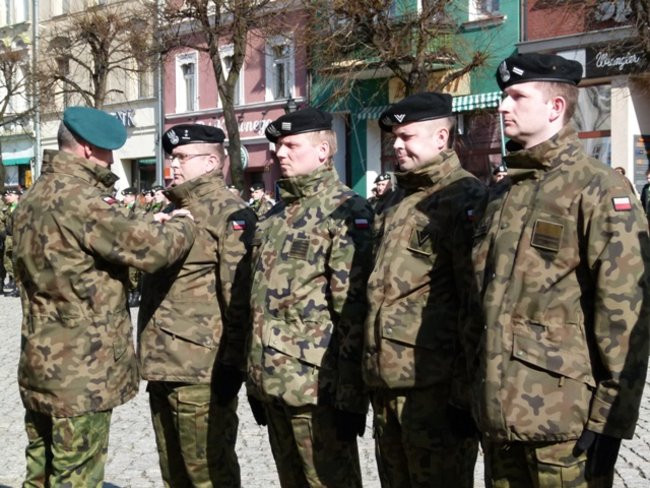 Proporzec dla I Dywizjonu (zdjęcia)