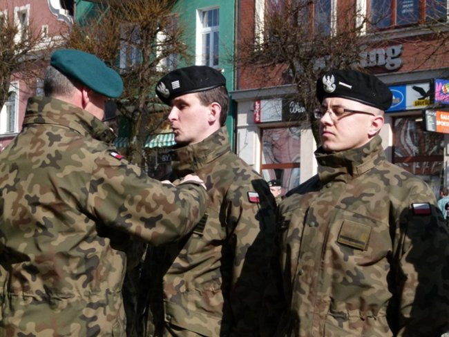 Proporzec dla I Dywizjonu (zdjęcia)