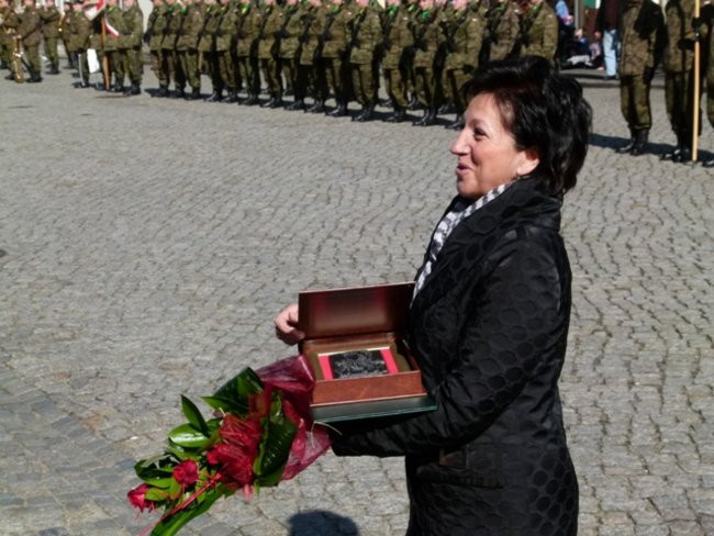 Proporzec dla I Dywizjonu (zdjęcia)