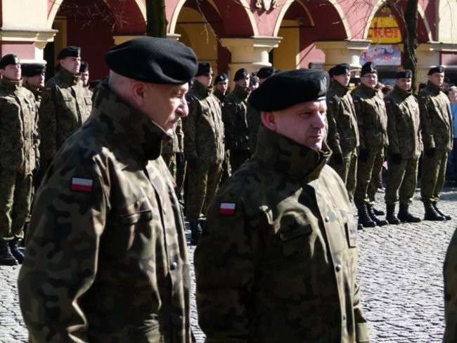 Proporzec dla I Dywizjonu (zdjęcia)