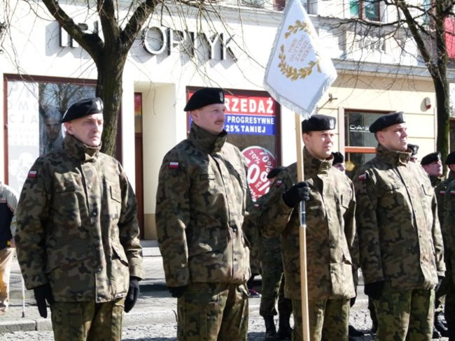 Proporzec dla I Dywizjonu (zdjęcia)