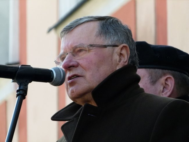 Proporzec dla I Dywizjonu (zdjęcia)
