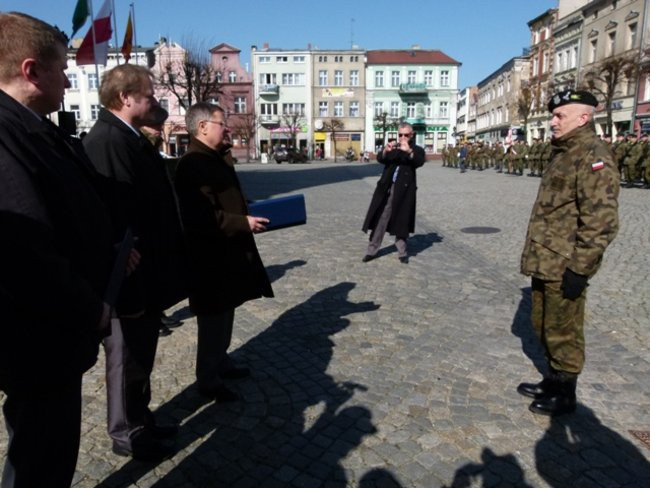Proporzec dla I Dywizjonu (zdjęcia)