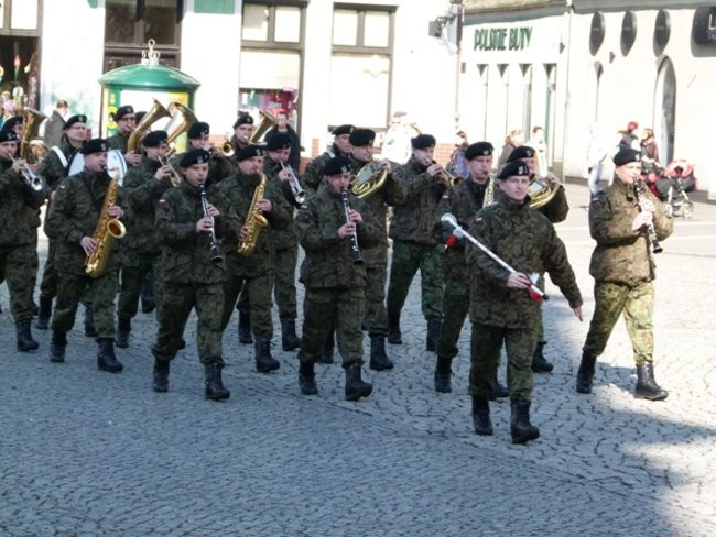 Proporzec dla I Dywizjonu (zdjęcia)