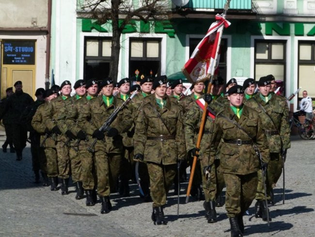 Proporzec dla I Dywizjonu (zdjęcia)