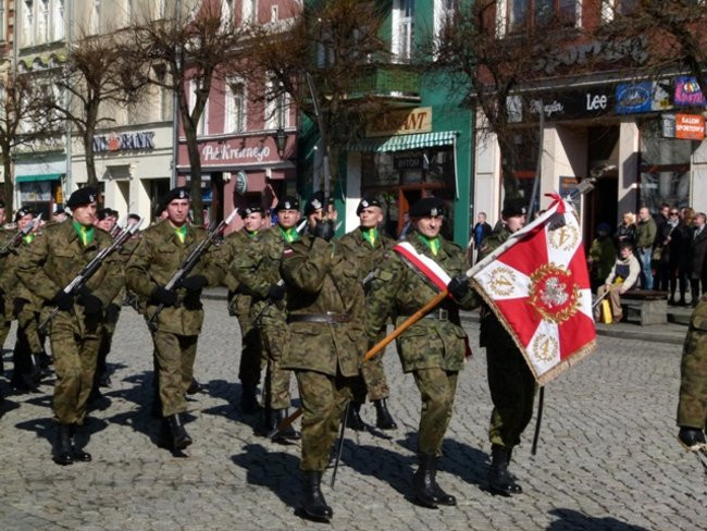 Proporzec dla I Dywizjonu (zdjęcia)