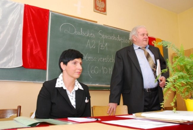 Piszą test z niemieckiego (zdjęcia)