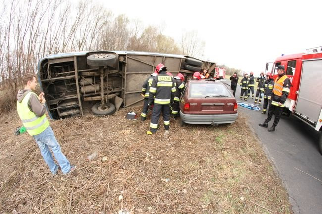 Strażacy z dziewięciu powiatów ćwiczyli pod Wojnowicami (dźwięk, zdjęcia i wideo)