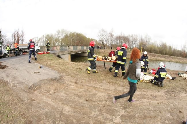 Strażacy z dziewięciu powiatów ćwiczyli pod Wojnowicami (dźwięk, zdjęcia i wideo)