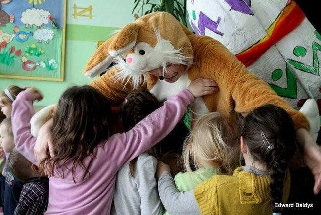 Zajączek zawitał do Świerczyny (zdjęcia)