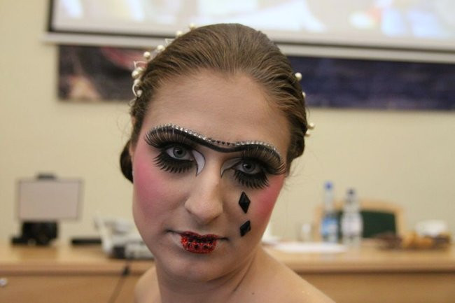 Konkurs makijażu w WSH (zdjęcia)