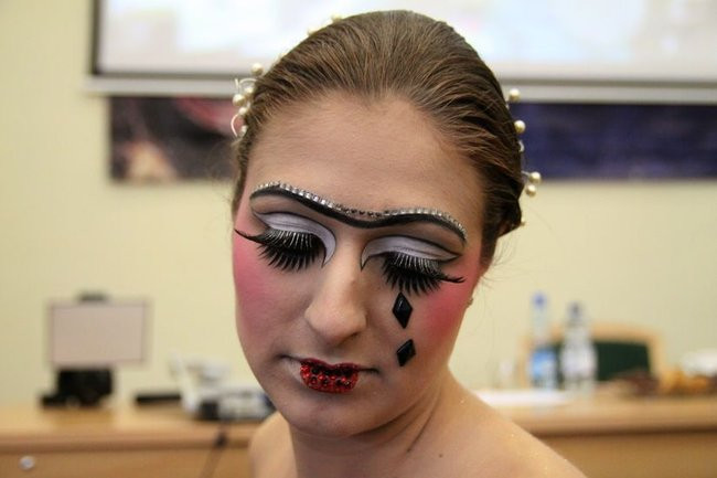 Konkurs makijażu w WSH (zdjęcia)