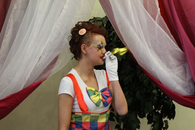 Konkurs makijażu w WSH (zdjęcia)