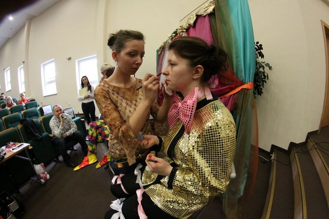 Konkurs makijażu w WSH (zdjęcia)