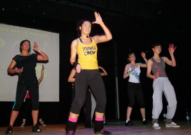 Maraton zumby w MOK-u (zdjęcia, film)