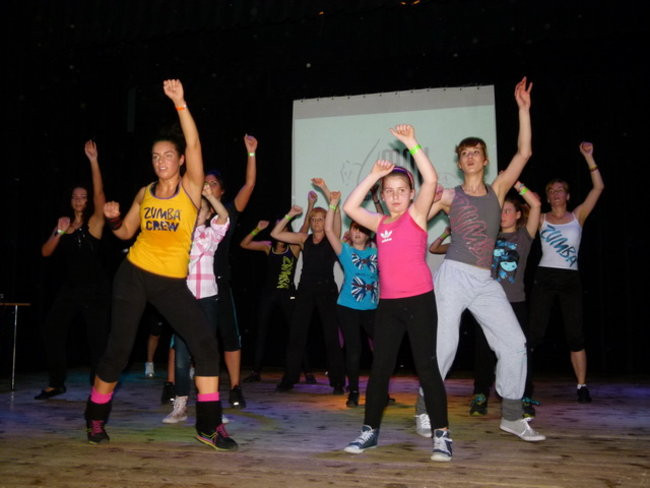 Maraton zumby w MOK-u (zdjęcia, film)