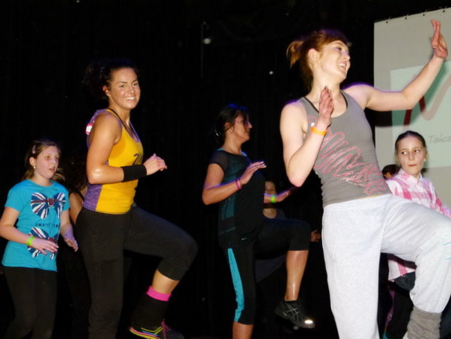 Maraton zumby w MOK-u (zdjęcia, film)