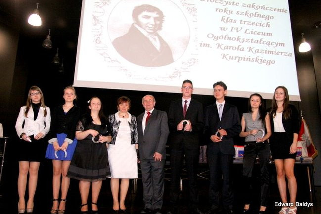 Uroczyste zakończenie nauki absolwentów IV LO
