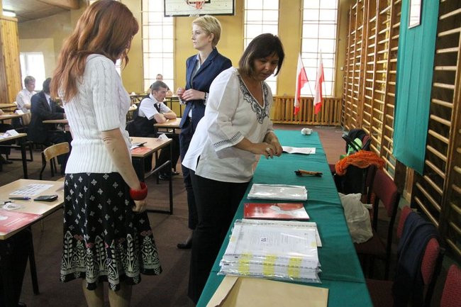 Matura z matematyki w Zespole Szkół Ochrony Środowiska (zdjęcia)