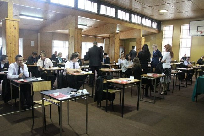 Matura z matematyki w Zespole Szkół Ochrony Środowiska (zdjęcia)