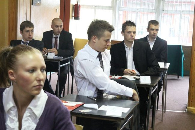 Matura z matematyki w Zespole Szkół Ochrony Środowiska (zdjęcia)