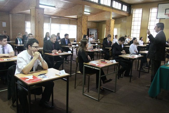 Matura z matematyki w Zespole Szkół Ochrony Środowiska (zdjęcia)