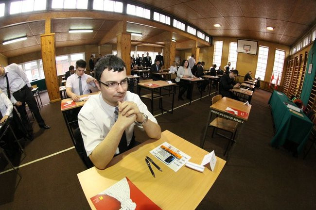 Matura z matematyki w Zespole Szkół Ochrony Środowiska (zdjęcia)