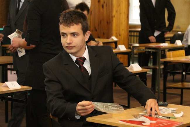 Matura z matematyki w Zespole Szkół Ochrony Środowiska (zdjęcia)