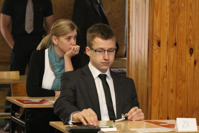 Matura z matematyki w Zespole Szkół Ochrony Środowiska (zdjęcia)