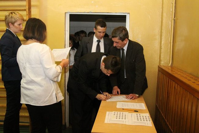 Matura z matematyki w Zespole Szkół Ochrony Środowiska (zdjęcia)