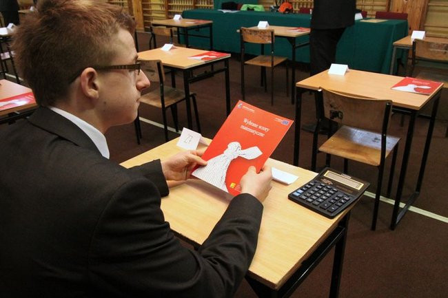 Matura z matematyki w Zespole Szkół Ochrony Środowiska (zdjęcia)