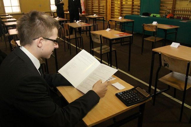 Matura z matematyki w Zespole Szkół Ochrony Środowiska (zdjęcia)